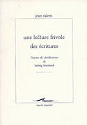 Une lecture frivole des Écritures